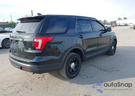 2018 Ford Police Interceptor z USA, uszkodzony, nr VIN 1FM5K8AR7JGA46392